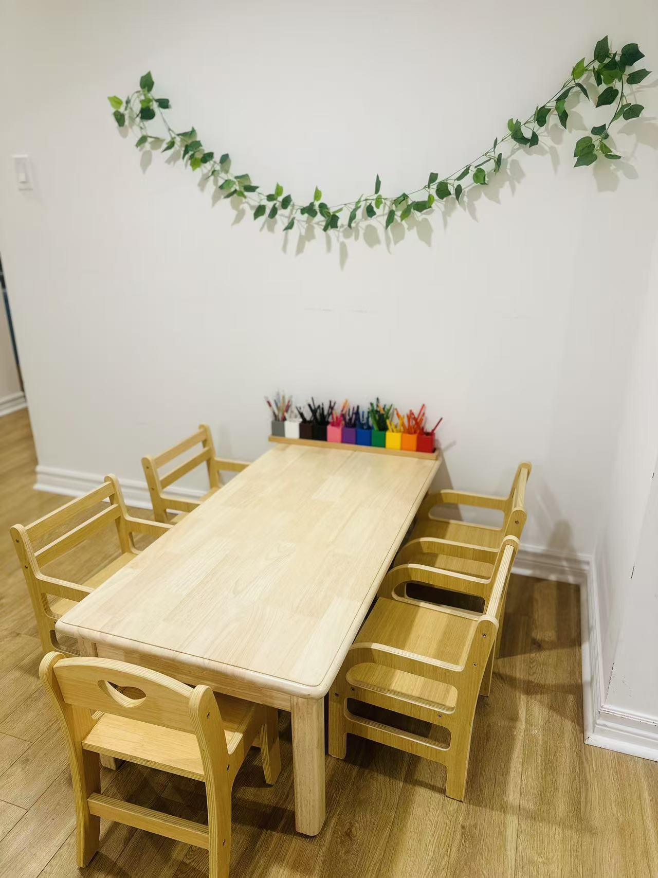 After School table for art and quiet work